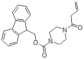 CAS#: 876728-43-7, 4-(1-Oxo-3-Buten-1-Yl)-1-Piperazinecarboxylic Acid 9H-Fluoren-9-Ylmethyl Ester
