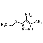 CAS#: 87675-33-0, 3-Ethoxy-5-methyl-1H-pyrazol-4-amine