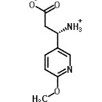 CAS 登录号：877119-70-5， (3S)-3-铵基-3-(6-甲氧基-3-吡啶基)丙酸酯