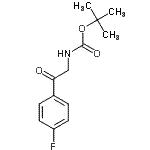 CAS#: 877319-43-2, 2-Methyl-2-propanyl [2-(4-fluorophenyl)-2-oxoethyl]carbamate
