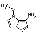 CAS#: 877321-99-8, 1-Methoxy-1H-pyrazolo[1,5-b][1,2,4]triazol-7-amine