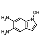 CAS 登录号：877469-90-4， 5,6-二氨基-1H-吲哚-1-醇