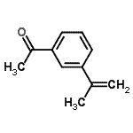 CAS 登录号：87771-42-4， 1-(3-异丙烯基苯基)乙酮