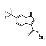 CAS 登录号：877773-17-6， 甲基6-(三氟甲基)-1H-吲唑-3-羧酸酯