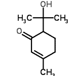CAS#: 87791-00-2, 6-(2-Hydroxy-2-propanyl)-3-methyl-2-cyclohexen-1-one