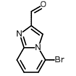 CAS 登录号：878197-68-3， 5-溴咪唑并[1,2-a]吡啶-2-甲醛