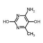 CAS#: 87834-03-5, 4-Amino-5-hydroxy-6-methyl-2(1H)-pyrimidinone