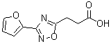 CAS#: 878437-14-0, 3-[3-(2-Furyl)-1,2,4-oxadiazol-5-yl]propanoic acid