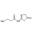 CAS#: 878893-14-2, N-(5-Oxo-4,5-dihydro-1,3-thiazol-2-yl)butanamide
