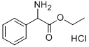 CAS 登录号：879-48-1， 2-氨基-2-苯乙酸乙酯盐酸盐