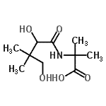 CAS#: 879268-44-7, N-(2,4-Dihydroxy-3,3-dimethylbutanoyl)-2-methylalanine
