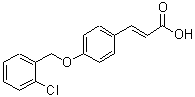 CAS#: 879642-95-2, (2E)-3-{4-[(2-Chlorobenzyl)oxy]phenyl}acrylic acid