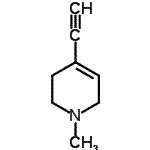 CAS#: 87973-85-1, 4-Ethynyl-1-methyl-1,2,3,6-tetrahydropyridine