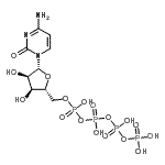 CAS#: 87980-19-6, 5'-O-{Hydroxy[(hydroxy{[hydroxy(phosphonooxy)phosphoryl]oxy}phosphoryl)oxy]phosphoryl}cytidine
