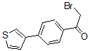 CAS 登录号：879896-53-4， 2-溴-1-[4-(3-噻吩基)苯基]-乙酮