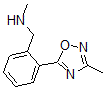 CAS#: 879896-56-7, N-Methyl-2-(3-Methyl-1,2,4-Oxadiazol-5-Yl)-Benzenemethanamine