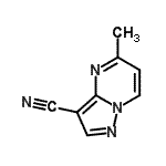 CAS#: 879900-25-1, 5-Methylpyrazolo[1,5-a]pyrimidine-3-carbonitrile