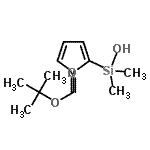 CAS#: 879904-82-2, 2-Methyl-2-propanyl 2-[hydroxy(dimethyl)silyl]-1H-pyrrole-1-carboxylate