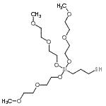CAS#: 87994-63-6, 9,9-Bis[2-(2-methoxyethoxy)ethoxy]-2,5,8-trioxa-9-siladodecane-12-thiol