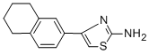 CAS#: 87999-04-0, 4-(5,6,7,8-Tetrahydro-Naphthalen-2-Yl)-Thiazol-2-Ylamine