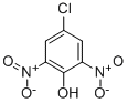 CAS 登录号：88-87-9， 4-氯-2,6-二硝基苯酚