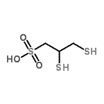 CAS#: 88031-93-0, 2,3-Disulfanyl-1-propanesulfonic acid