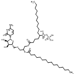 CAS 登录号：88035-46-5， 5'-O-[3-({5-[羟基(膦酰氧基)磷酰]棕榈酰}氧基)-2-(棕榈酰氧基)丙基]胞苷