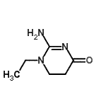 CAS 登录号：88075-52-9， 2-氨基-1-乙基-5,6-二氢-4(1H)-嘧啶酮