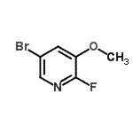 CAS#: 880870-66-6, 5-Bromo-2-fluoro-3-methoxypyridine