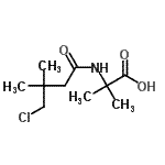 CAS#: 881019-99-4, N-(4-Chloro-3,3-dimethylbutanoyl)-2-methylalanine