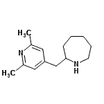 CAS#: 881042-05-3, 2-[(2,6-Dimethyl-4-pyridinyl)methyl]azepane