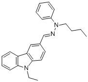 CAS#: 88107-84-0, 9-Ethyl-3-(N-Butyl-N-Phenylhydrazonomethyl)Carbazole