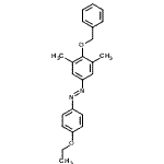 CAS 登录号：88108-42-3， (E)-1-[4-(苄氧基)-3,5-二甲基苯基]-2-(4-乙氧基苯基)二氮烯