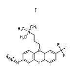CAS#: 88122-33-2, 3-[7-Azido-2-(trifluoromethyl)-10H-phenothiazin-10-yl]-N,N,N-trimethyl-1-propanaminium iodide