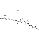 CAS 登录号：88169-58-8， 2'-(2-乙酰氨基基乙基)-N-{4-[(二氨基亚甲基)氨基]丁基}-2,4'-联-1,3-噻唑-4-甲酰胺盐酸盐(1:1)