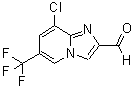 CAS 登录号：881841-42-5， 8-氯-6-(三氟甲基)咪唑并[1,2-a]吡啶-2-甲醛