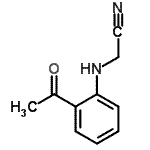 CAS#: 88203-04-7, [(2-Acetylphenyl)amino]acetonitrile