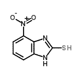 CAS 登录号：88218-10-4， 4-硝基-1,3-二氢-2H-苯并咪唑-2-硫酮