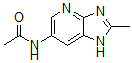 CAS 登录号：882400-87-5， N-(2-甲基-1H-咪唑并[4,5-b]吡啶-6-基)-乙酰胺