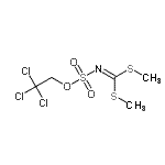 CAS#: 882739-46-0, Dimethyl [(2,2,2-trichloroethoxy)sulfonyl]carbonodithioimidate