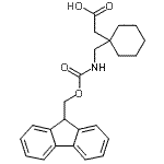 CAS#: 882847-19-0, [1-({[(9H-Fluoren-9-ylmethoxy)carbonyl]amino}methyl)cyclohexyl]acetic acid