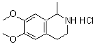 CAS 登录号：883-87-4， 6,7-二甲氧基-1-甲基-1,2,3,4-四氢异喹啉盐酸盐