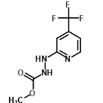 CAS#: 883010-83-1, Methyl 2-[4-(trifluoromethyl)-2-pyridinyl]hydrazinecarboxylate