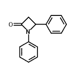 CAS#: 88304-25-0, 1,4-Diphenyl-2-azetidinone