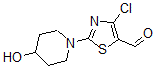 CAS#: 883107-61-7, 4-Chloro-2-(4-Hydroxy-1-Piperidinyl)-5-Thiazolecarboxaldehyde
