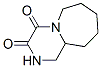 CAS 登录号：88327-64-4， 八氢-吡嗪并[1,2-a]氮杂卓-3,4-二酮