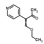 CAS 登录号：88349-61-5， 4-乙氧基-3-(4-吡啶基)-3-丁烯-2-酮