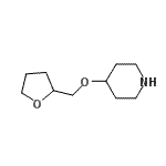 CAS#: 883537-64-2, 4-(Tetrahydro-2-furanylmethoxy)piperidine