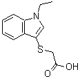 CAS#: 883539-49-9, [(1-Ethyl-1H-indol-3-yl)sulfanyl]acetic acid
