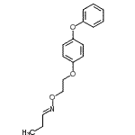 CAS 登录号：88354-79-4， (1E)-N-[2-(4-苯氧基苯氧基)乙氧基]-1-丙亚胺